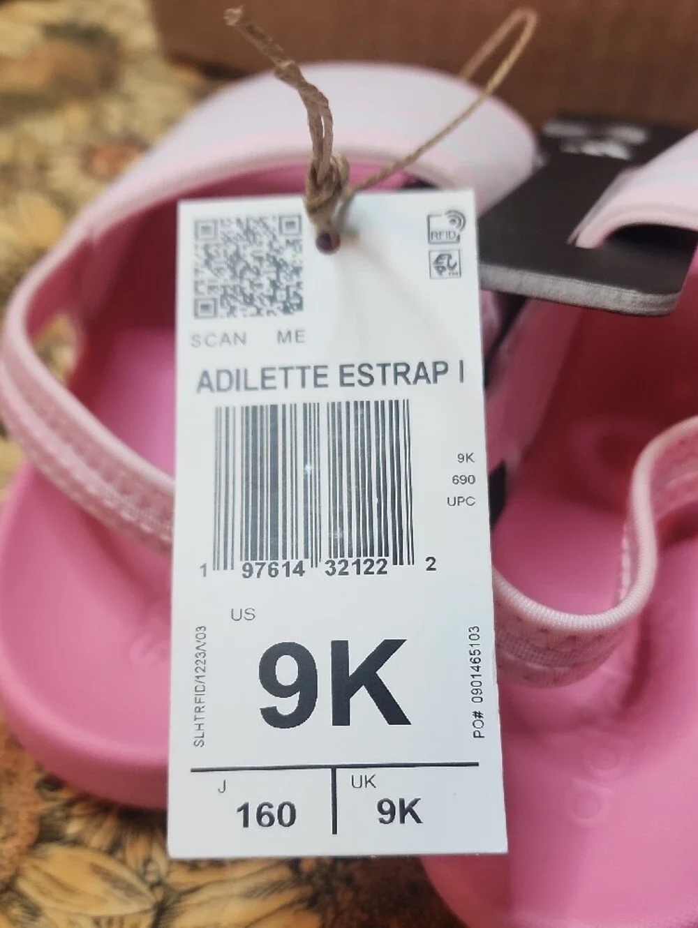 adidas kids slide